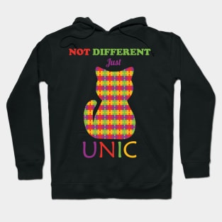 Cat not different just unic Hoodie